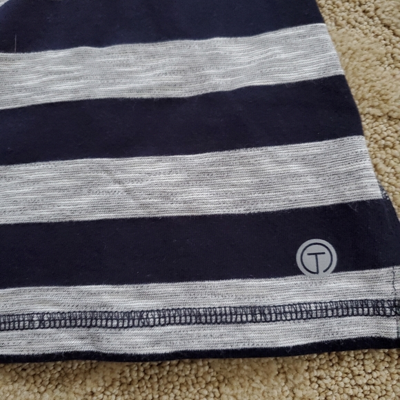 T By Talbots Striped Top Large - Picture 6 of 8